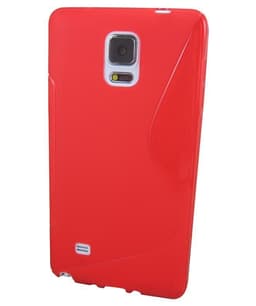S-case till Samsung N910F Galaxy Note 4 (Röd)
