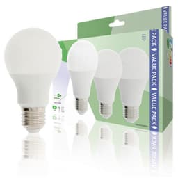 LED-Lampa E27 A60 5.9 W 470 lm 2700 K, 3-pack (HQLE27A603P03)