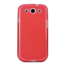 TPU-skal med glansig yta, till Samsung i9300 Galaxy S3, (Röd)