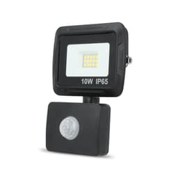 LED-Strålkastare SMD med rörelsedetektor 10W Vit Neutral |4500K|
