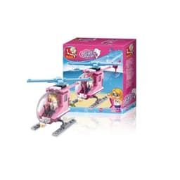 Byggblock Girls Dream Serie Strandhelikopter