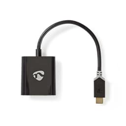 USB Type-C-adapterkabel | Type-C, hann - HDMIâ„¢-utgang | 0,2 mm | Antrasitt