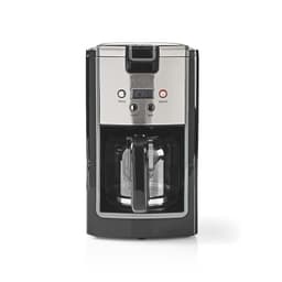 Kaffemaskin 900 W 12 koppar Svart/Silver
