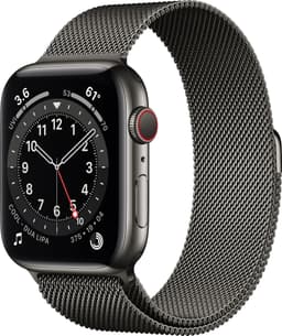 Apple Watch Series 6 44mm GPS+Cellular (gra. teräs/gra. milanolaisra.)