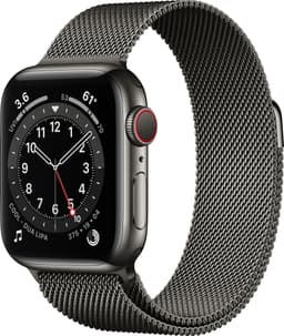 Apple Watch Series 6 40mm GPS+Cellular (gph stål/gph Milanese loop)