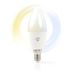 WiFi-smart LED-lyspære | Varmt hvitt og kaldt hvitt | E14