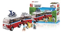 Byggblock Town Serie Husbil