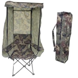 Hopfällbar Campingstol 1-sits Barn, Camouflage
