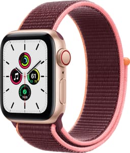 Apple Watch SE 40mm GPS+Cellular (kulta/luumu sport loop)