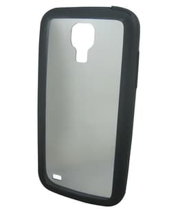 Skal, Transparent baksida till Samsung i9190 Galaxy S4 Mini (Svart)