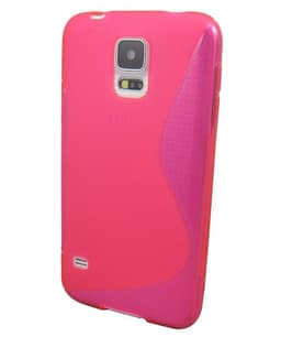 S-case till Samsung G900 Galaxy S5 (Rosa)