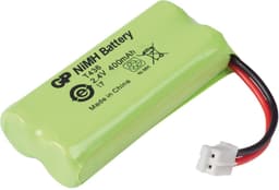 Oppladbare Ni-MH batteri 2.4 V 500 mAh 1-Blister