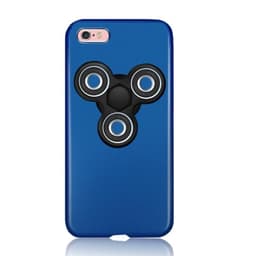 Tunt skal i hårdplast till iPhone 7/ iPhone 8, Fidget Spinner, Blå