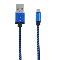 Forever Kabel USB till Micro USB Blå