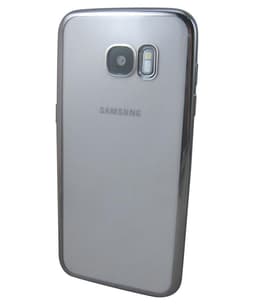TPU-skal med chromekant till Samsung G935 Galaxy S7 Edge