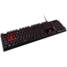 HyperX Alloy gaming tangentbord MX Red (svart)