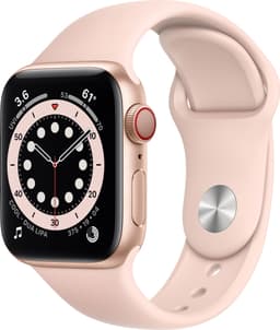 Apple Watch Series 6 40mm GPS+4G LTE (gold alu/pink sand rem)