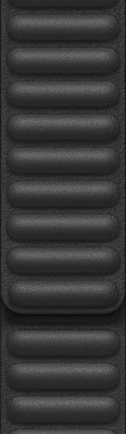 Apple 40 mm Leather Link - small (sort)