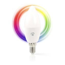 Smart LED-pære med Wi-Fi | Fuldfarve og varm hvid | E14