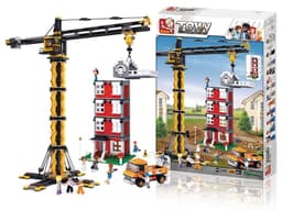 Sluban Building Blocks Town Series Tower Crane