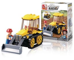 Byggblock Town Serie Small Bulldozer