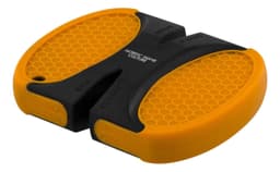 NORDIC HOME CULTURE Vässa, liten knivslip, keramisk + karbid, max 5,5mm, orange
