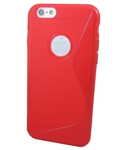 S-case, TPU-skal till iPhone 6 (Röd)