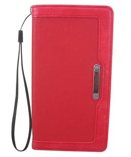 Plånboksväska Fashion till Samsung G930 Galaxy S7 (Röd)