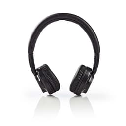 Hörlurar med sladd | On-ear | Vikbar | 1.2 m avtagbar kabel | Svart