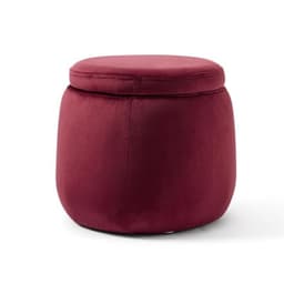 Kids Concept Förvaringspuff vinröd