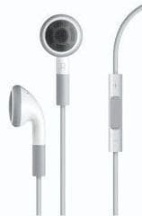 Hörlurar med fjärr och mic till iPhone 4/4S/5/5S/5C