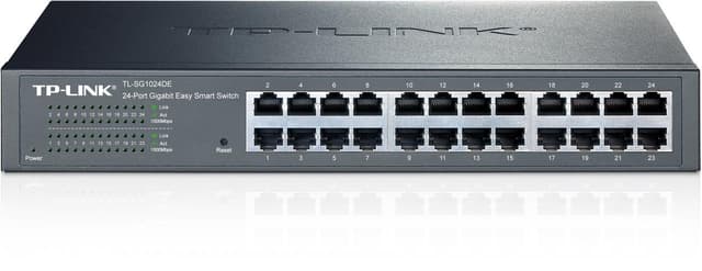TP-LINK, nätverksswitch, 24-ports 10/100/1000Mbps, RJ45