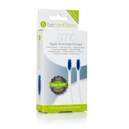 2-pack Sonic Tannbørstehoder Regular Hvit