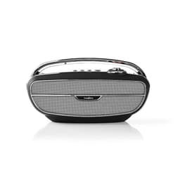 FM-radio | 60 W | Bluetooth| Svart/silver