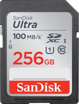 SanDisk Ultra SDHC/SDXC 256GB muistikortti