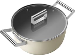 Smeg 50’s Style kasserolle CREAMCAS24