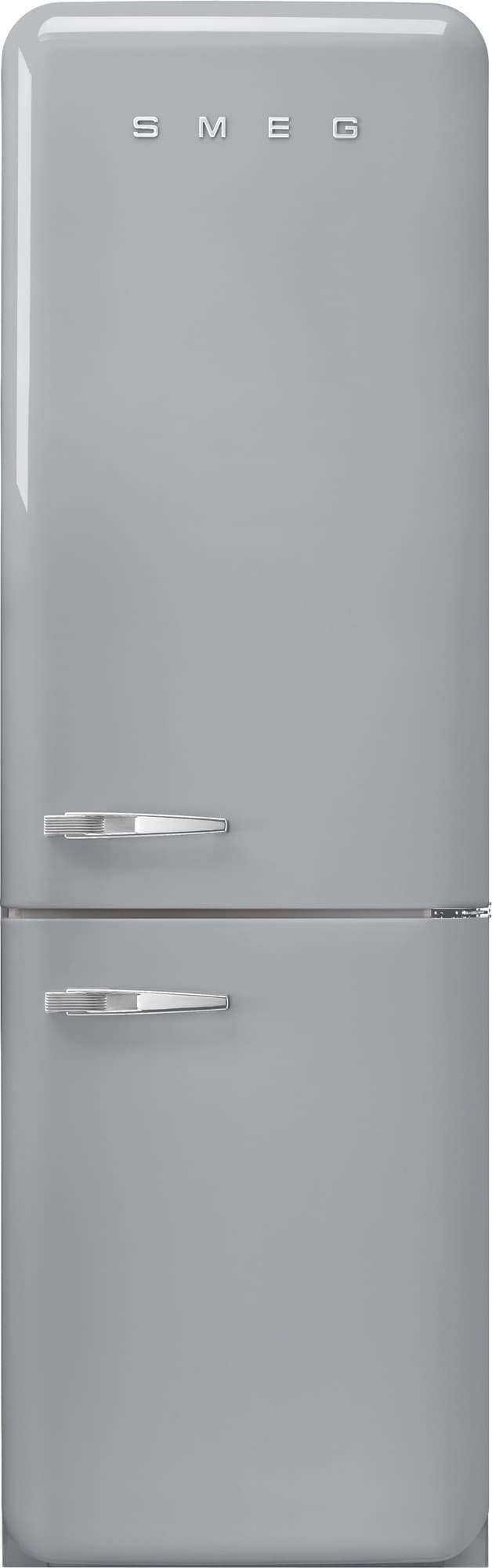 Smeg 50’s Style kombiskap FAB32RSV5 (sølv)