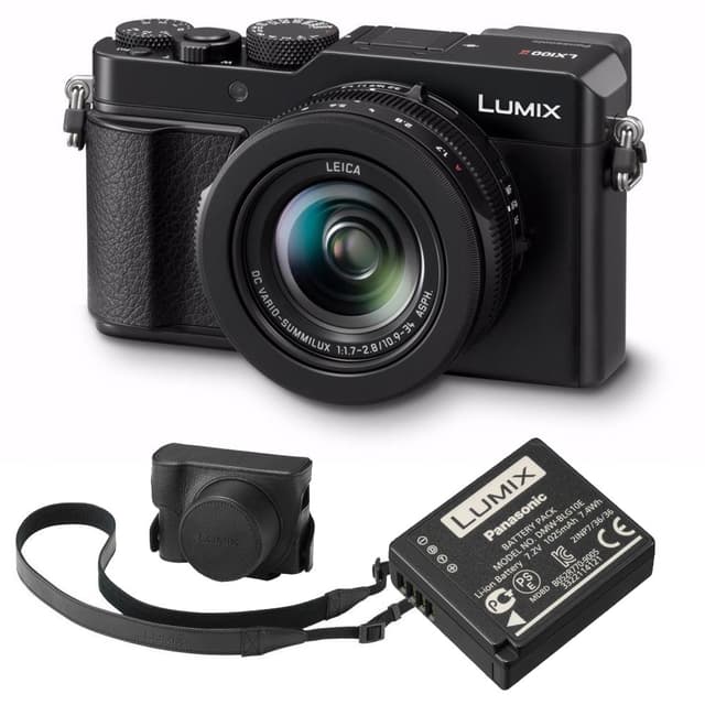 Panasonic Lumix DMC-LX100 II kit - sort - Elkjøp