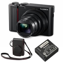 Panasonic Lumix DC-TZ200 kit - sort