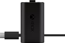 Microsoft Xbox oppladbar batteripakke + USB-C-kabel