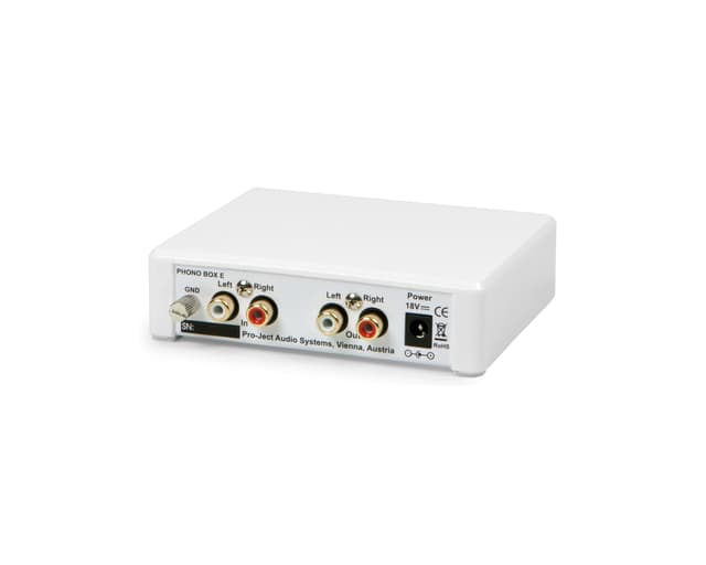 Pro-ject Phono Box E förstärkare (vit)