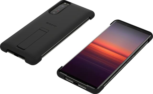 Xperia 5 II Style Cover med stativ