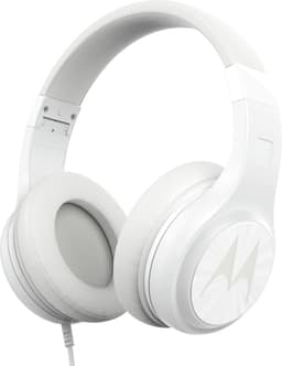 Motorola Pulse 120 on-ear hodetelefoner (hvit)