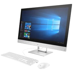 HP Pavilion 27-r061no 27" AIO computer (hvid/sølv)