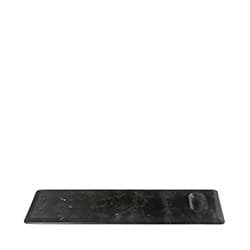 Serveringsbricka 33x12 cm, Marmor, Svart, PESA