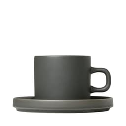 PILAR,Set med 2 kaffemuggar & fat, 4 delar, Agave Green
