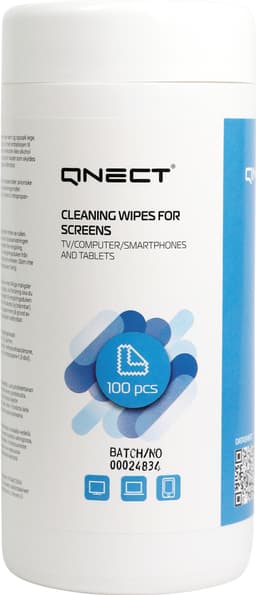 Qnect Leaning vådservietter (100 stk., størrelse L)