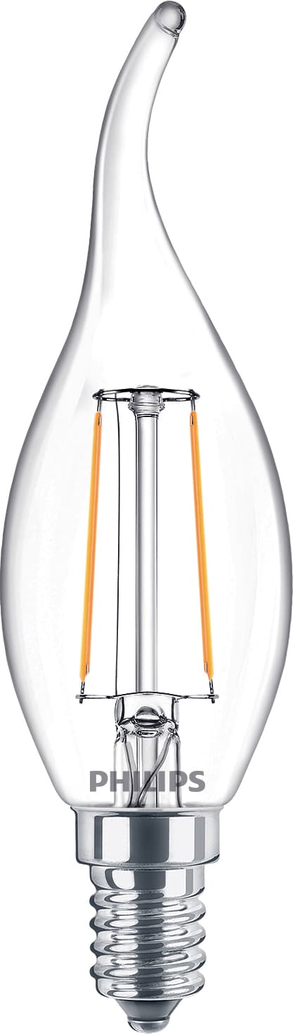 Philips LED-elpære 2W E14