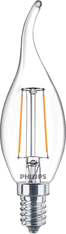 Philips LED-lyspære 2W E14