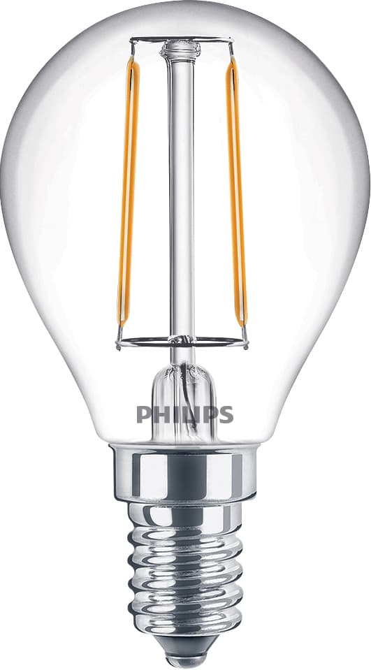 Philips LED-elpære 2W E14